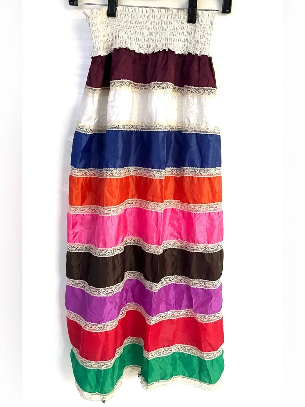 Oya Colorful Maxi Skirt - Picture 1 of 15